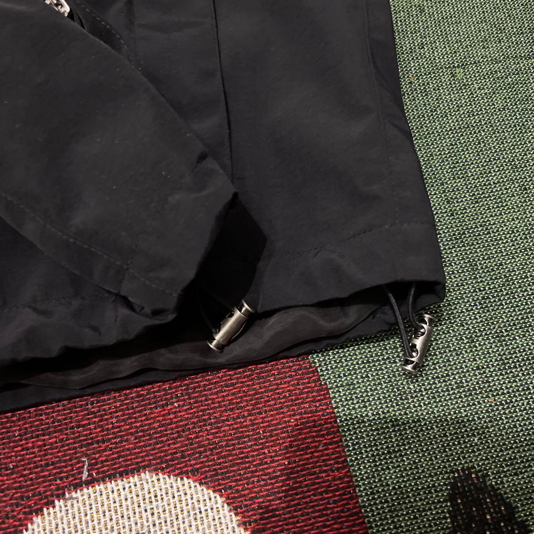 vujade enzo double zip jacket black ナイロン