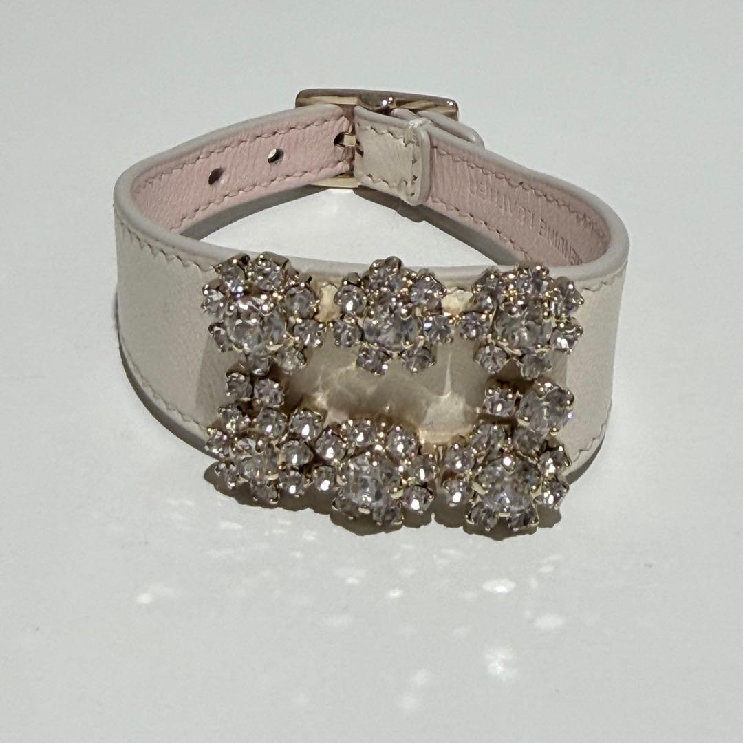 ロジェヴィヴィエ エフロレッセンス レザー ブレスレット