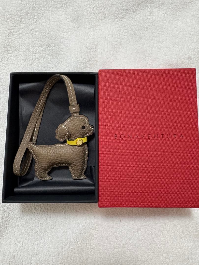 【新品未使用】BONAVENTURA アニマルチャーム ドッグ