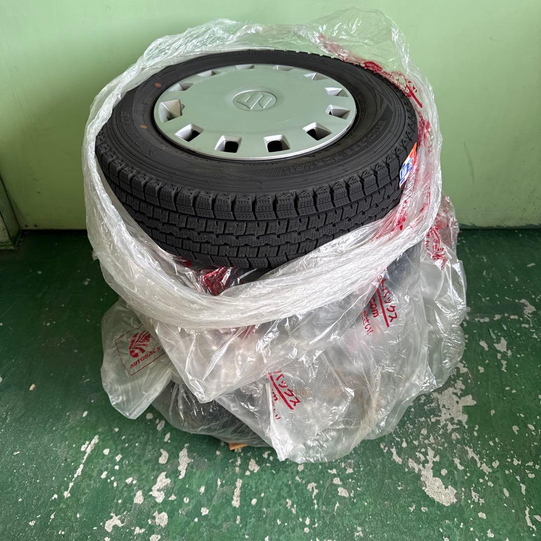 ひ*き様 ★SUZUKI DUNLOP ホイール付きタイヤ 車 145R12 格