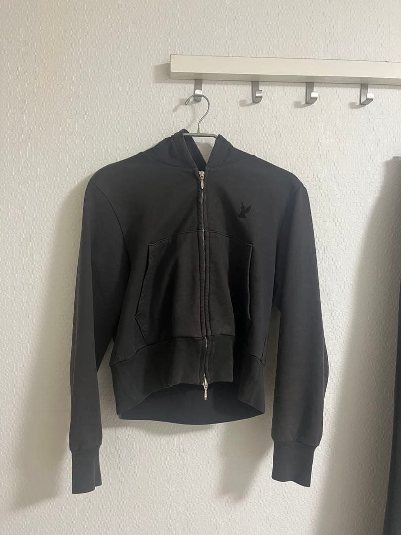 トップス MASU 23aw ANGEL ZIP-UP HOODIE