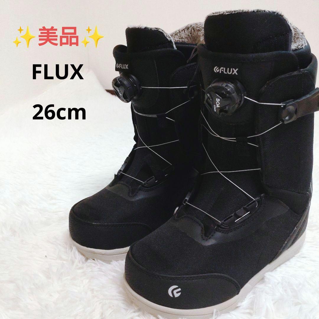 ✨️美品✨️FLUX スノーボード ボアブーツ ブラック 26cm