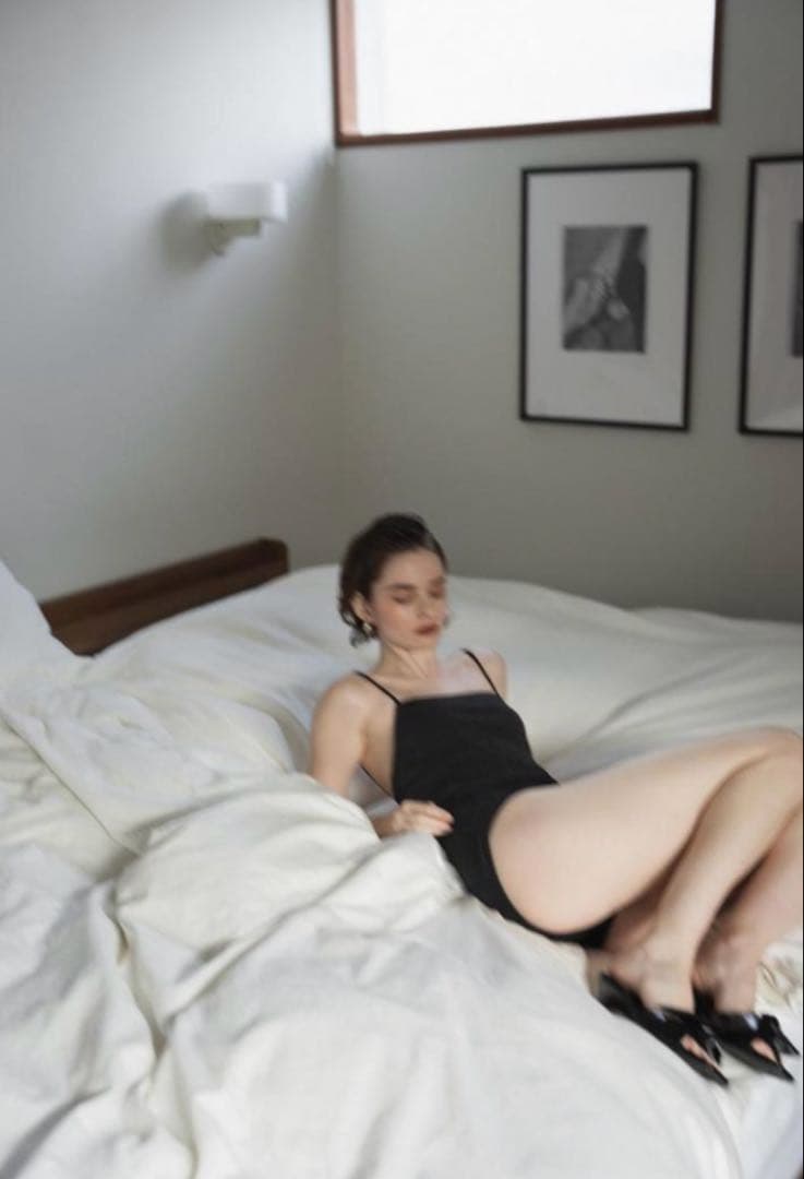 美品 room306 Glitter Side Gather One-piece