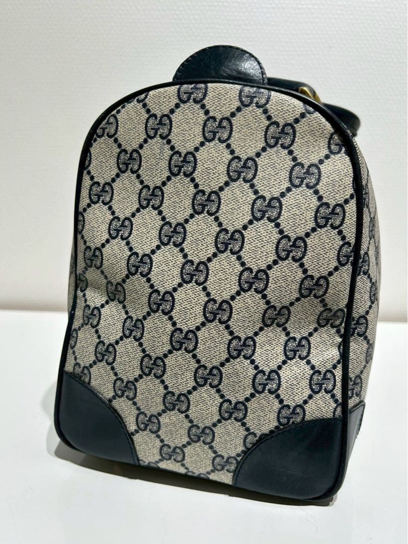 GUCCI グッチ ミニボストン ハンドバッグ シェリーライン レザー 革