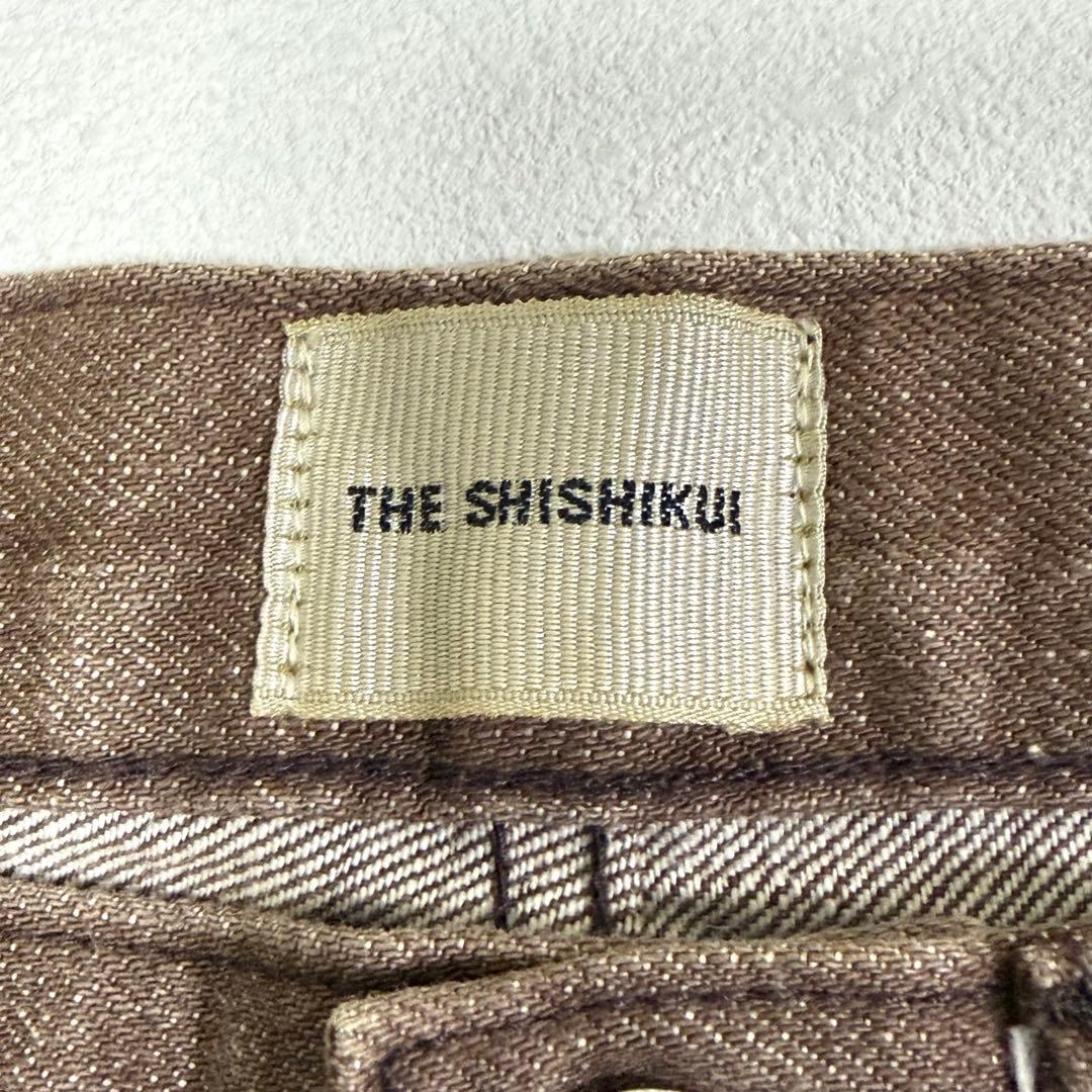 THE SHISHIKUI シシクイ ベーシックジーンズ ブラウン 24