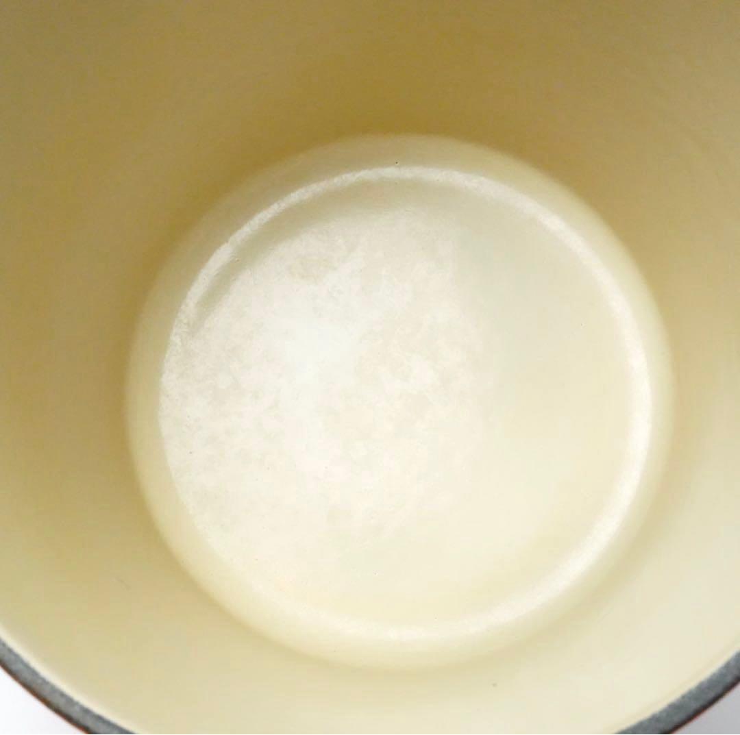 【美品】LE CREUSET　ウィンザーポット　オレンジ　16cm