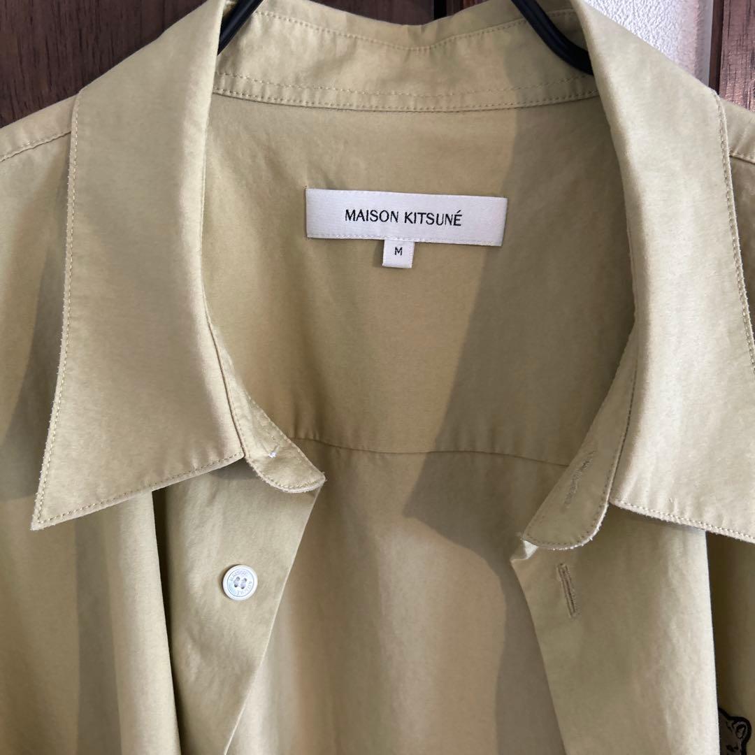 MAISON KITSUNÉ Mサイズ シャツ フォックスヘッドシャツ