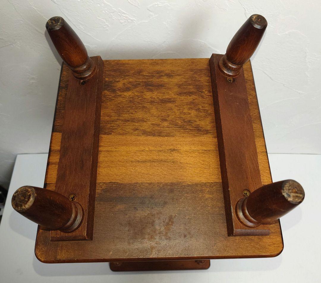 カリモクkarimoku 木製 FAX電話台 花台フラワースタンド 飾り棚 収納