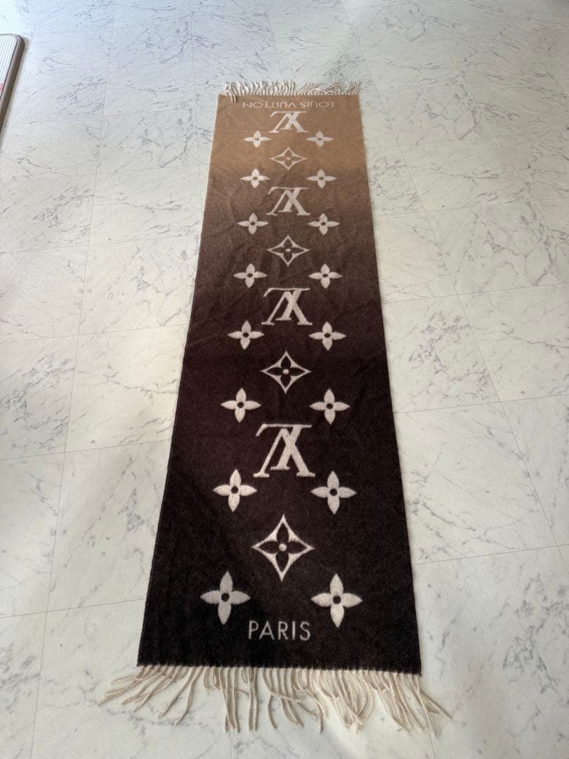 Louis Vuitton グラデーションマフラー