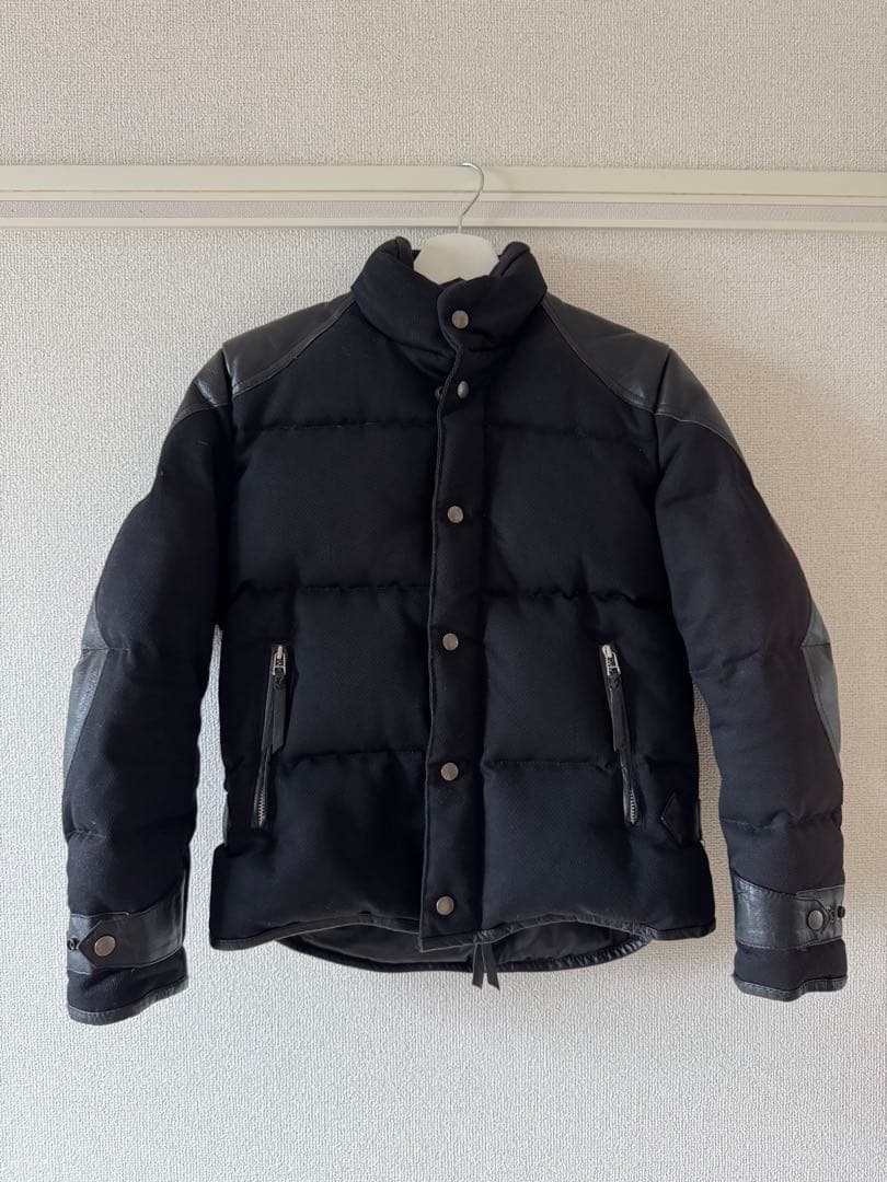 レディース　max fritz ダウンレザージャケット