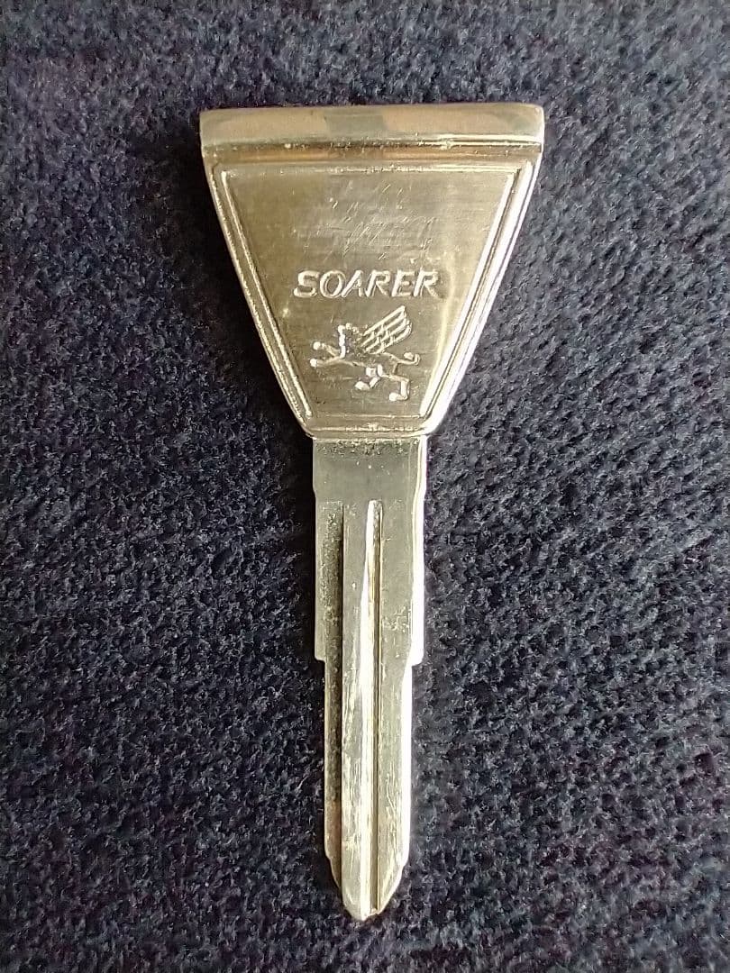 希少　トヨタ　SOARER　ソアラ　未彫り　ブランクキー　スペアキー　オプション