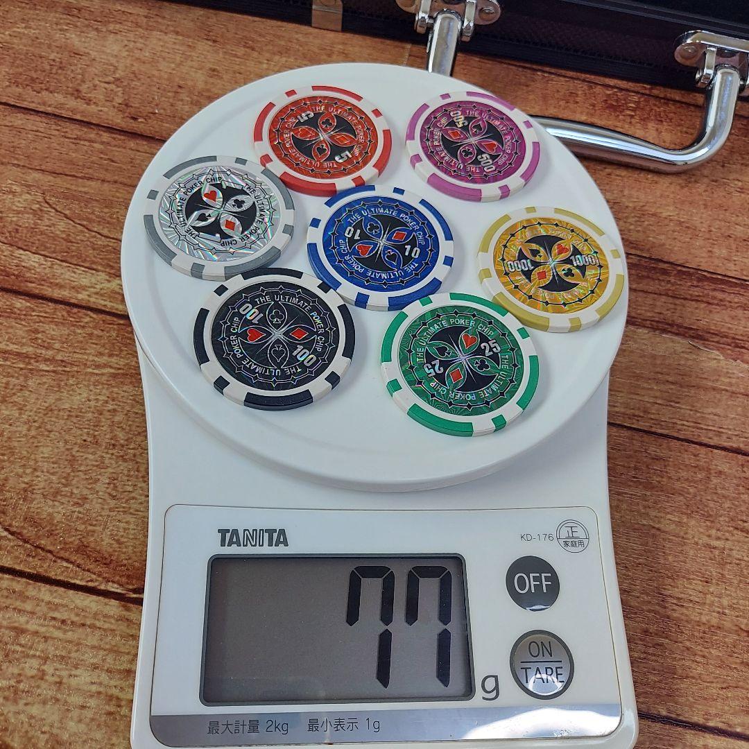 ポーカーセット　THE ULTIMATE POKER CHIP 約500枚