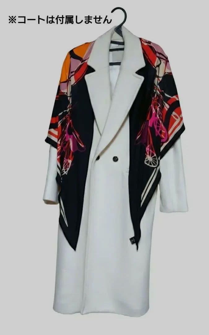 エルメス トライアングルジェアン　シルク