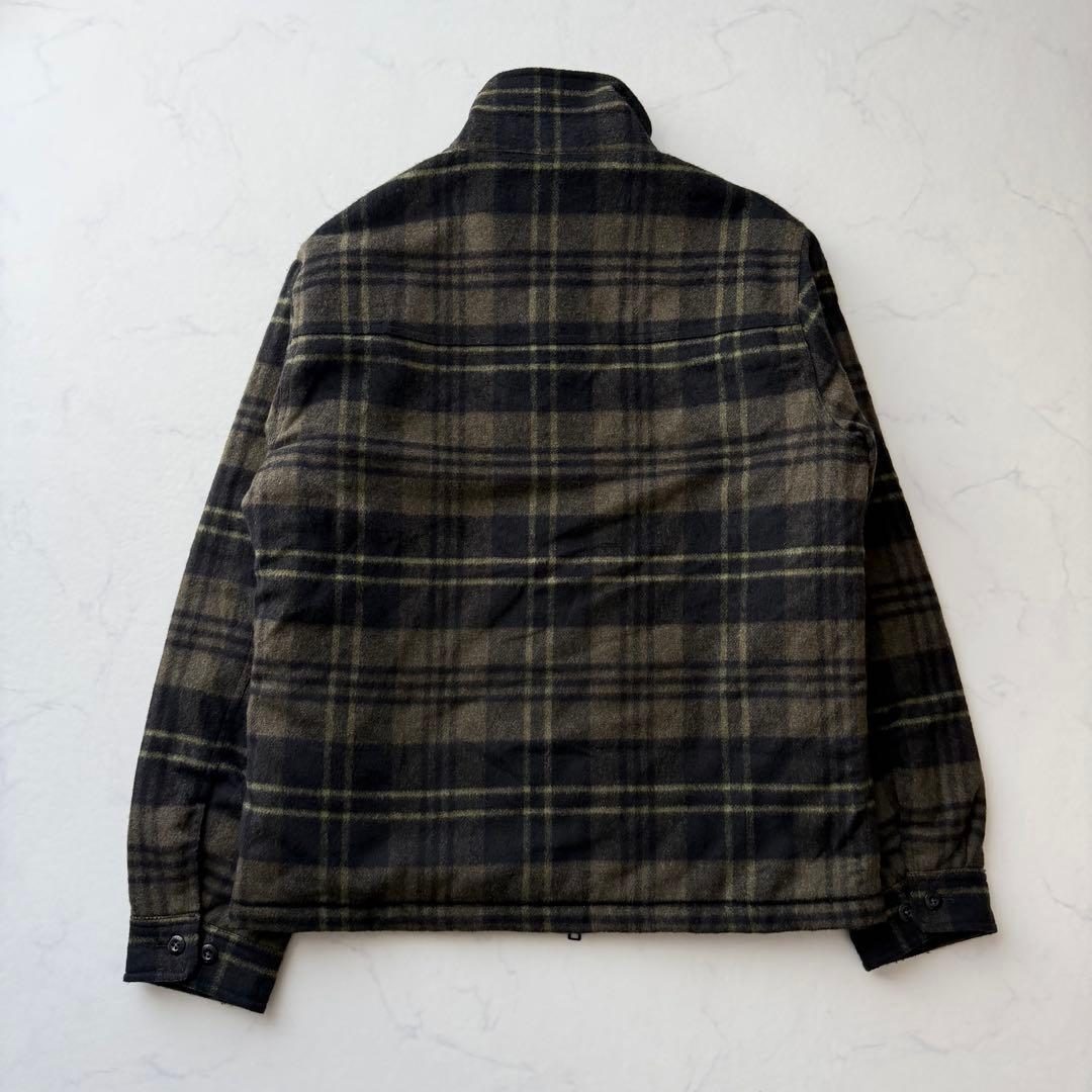 【ウールリッチ】WOOLEN MILLS 中綿ブルゾン チェック柄　L