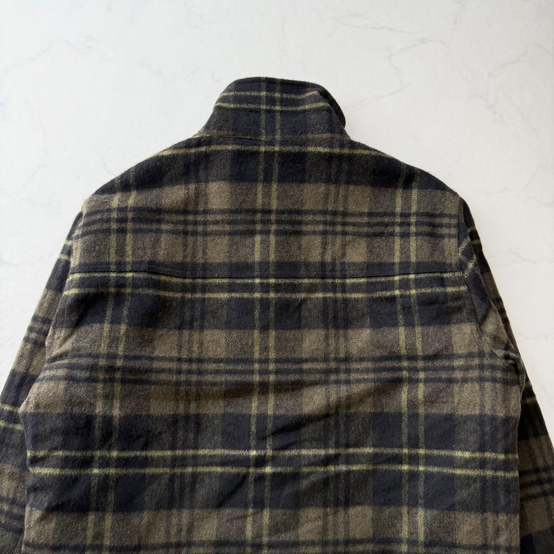 【ウールリッチ】WOOLEN MILLS 中綿ブルゾン チェック柄　L
