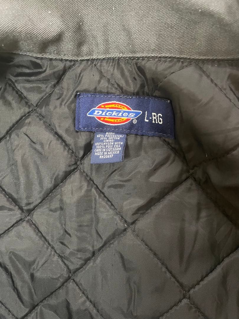 ビンテージ　dickies ダークグレー　刺繍