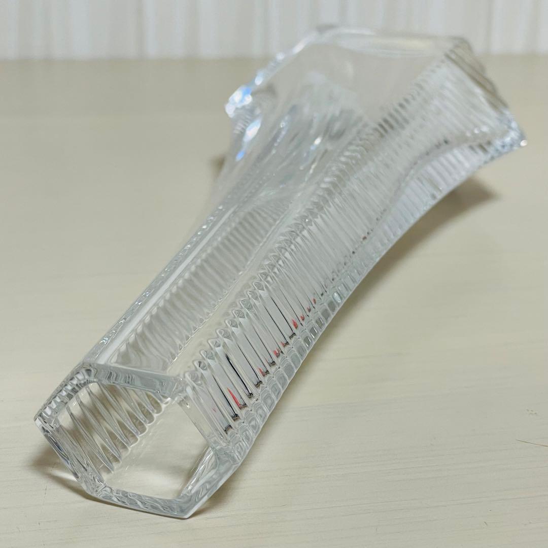 廃盤 1970s Baccarat バカラ 花瓶 フラワーベース 一輪挿し