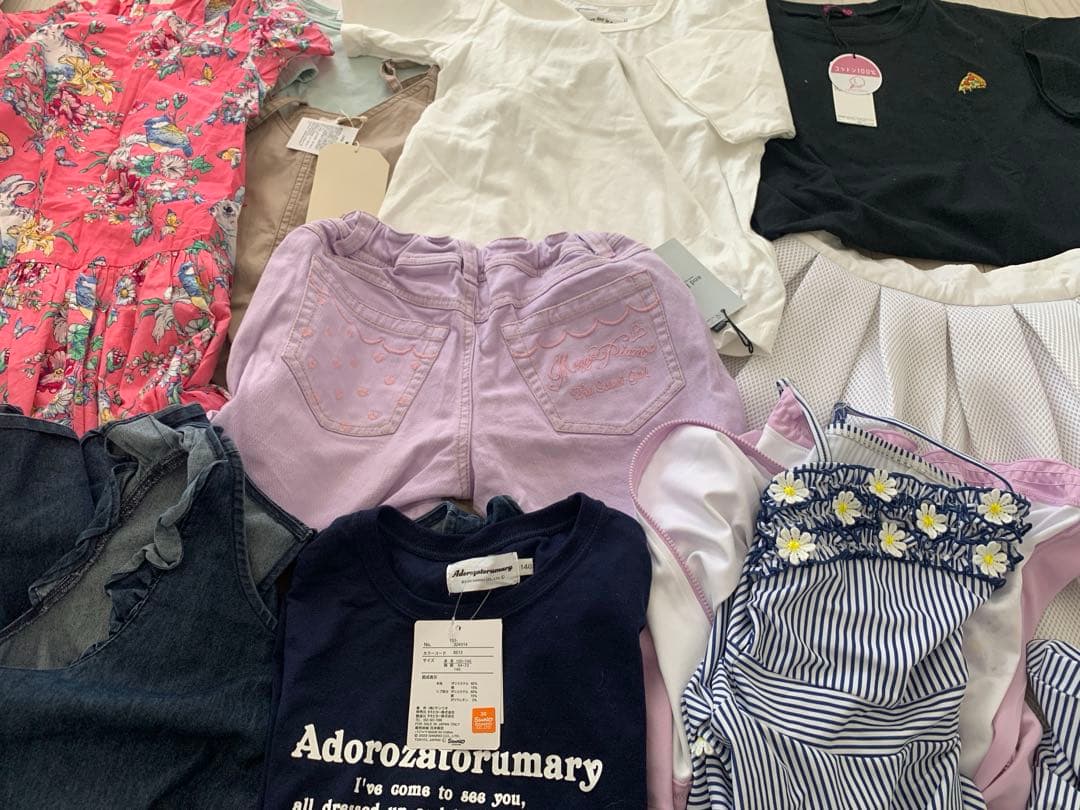 新品4点　140 モナリザ メゾピアノ 水着