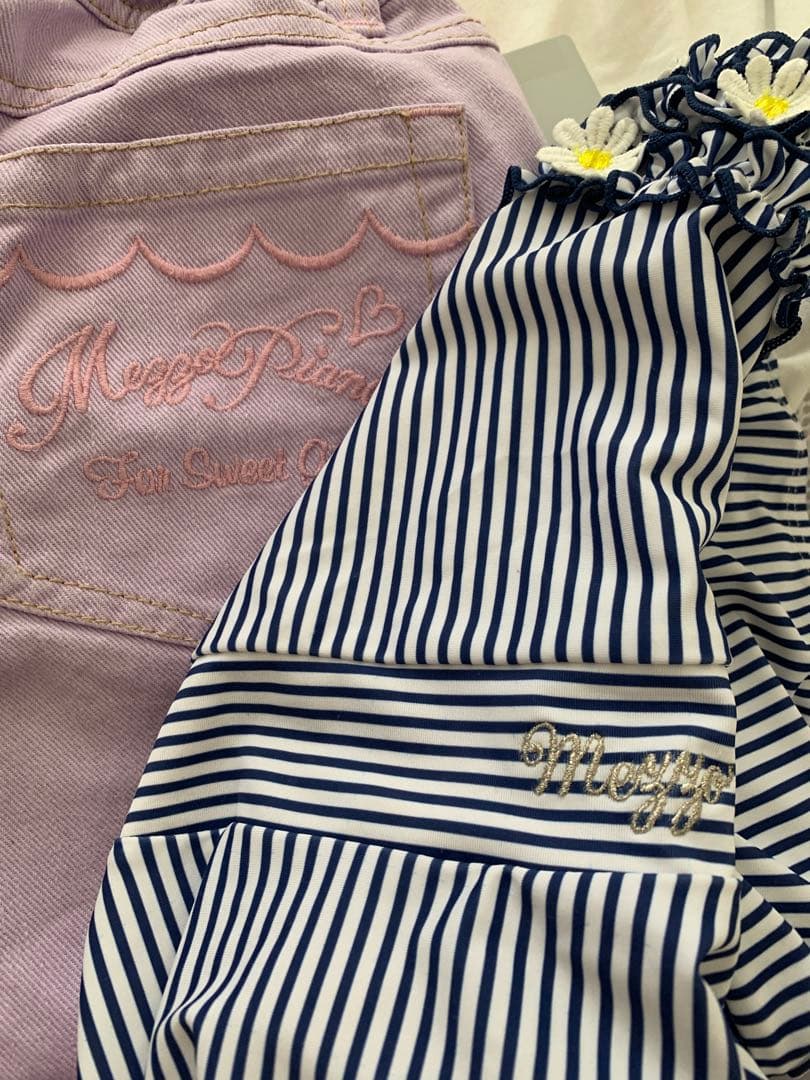 新品4点　140 モナリザ メゾピアノ 水着