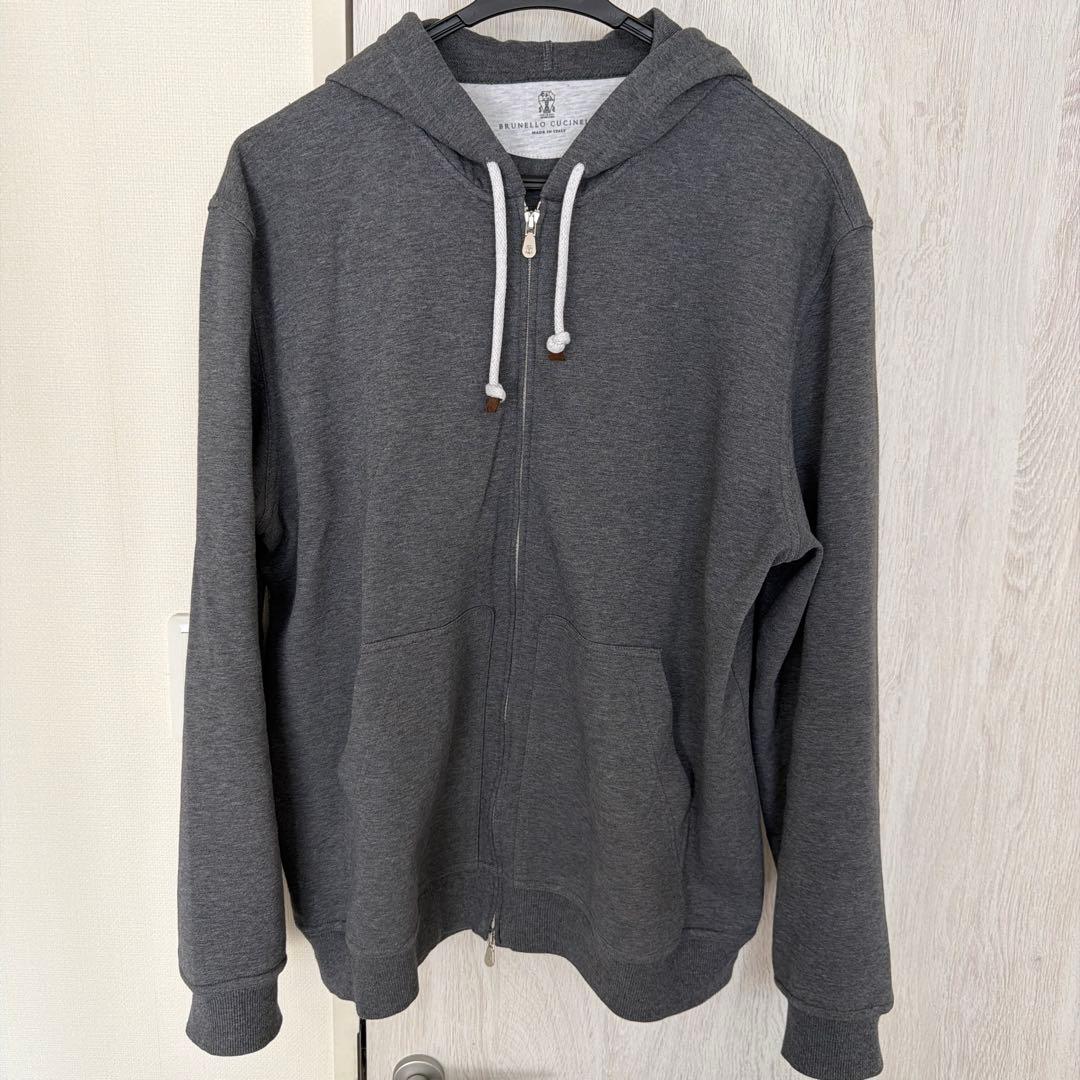 BRUNELLO CUCINELLI グレー パーカー