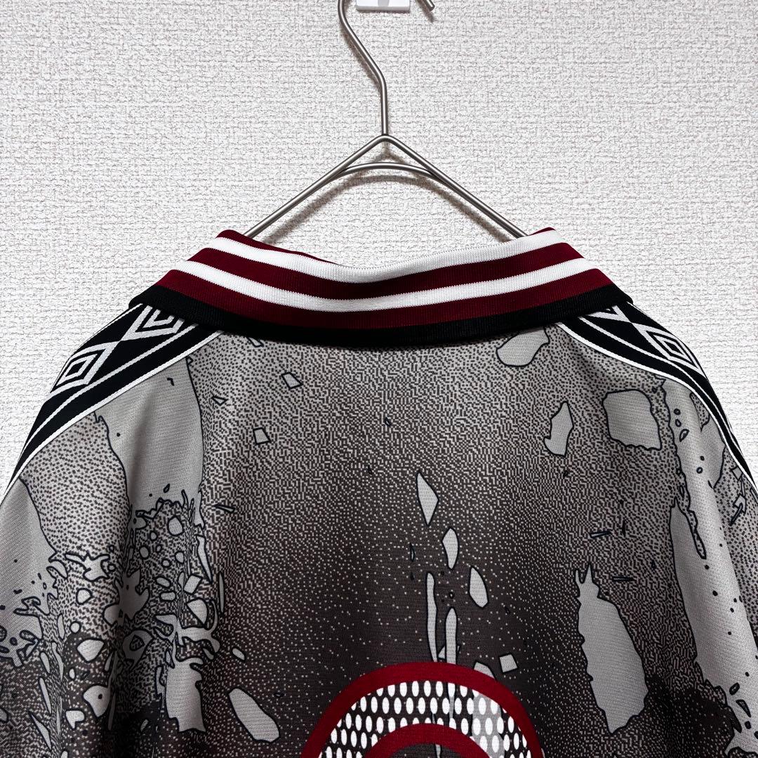 新品未使用BAL×UMBRO SOCCERJERSEY黒レアMサッカーTシャツ