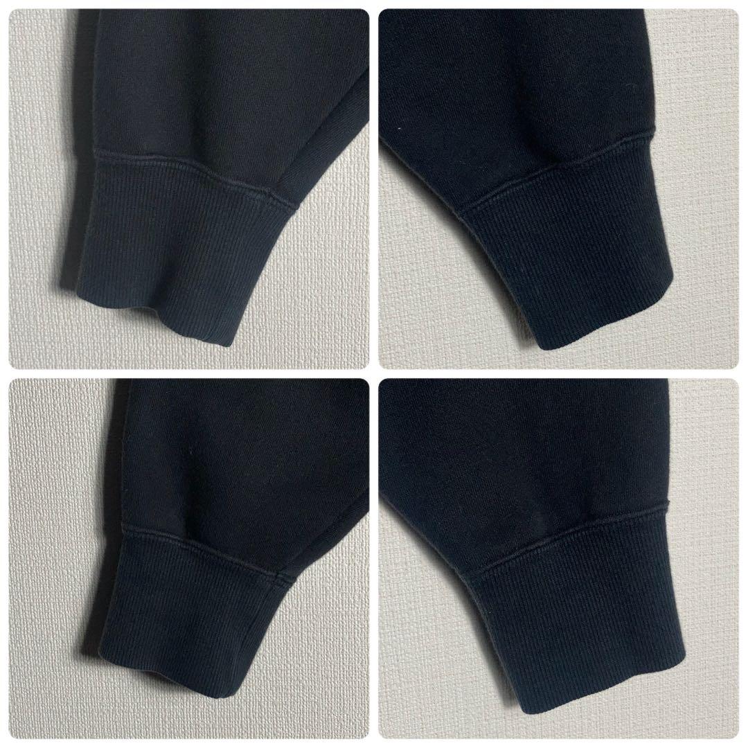 THE NORTH FACE フルジップパーカー フードロゴ 黒 XL.