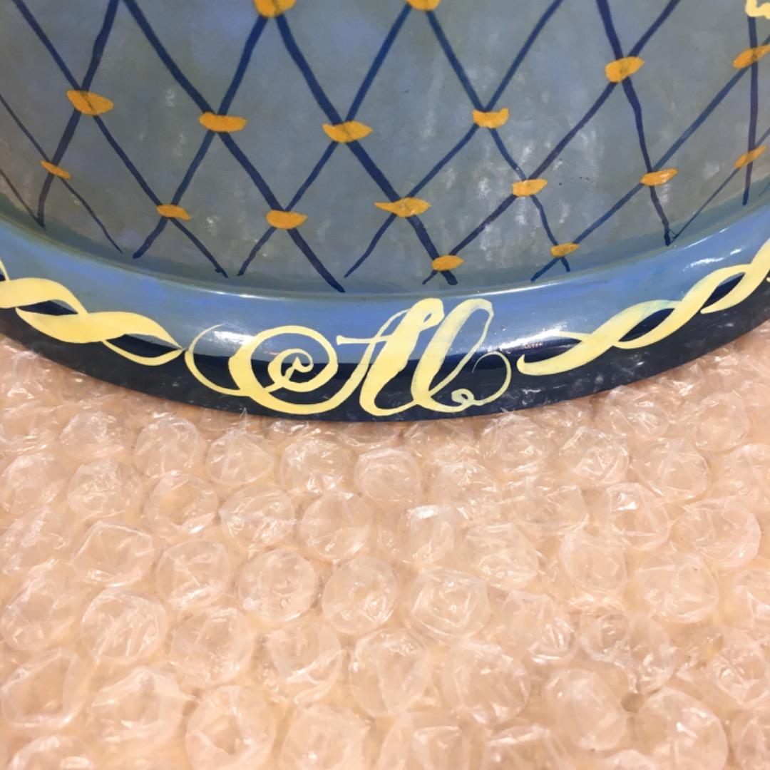 [美品] 希少 手描き青花柄 木製マトリョーシカ 表情違い30体揃い