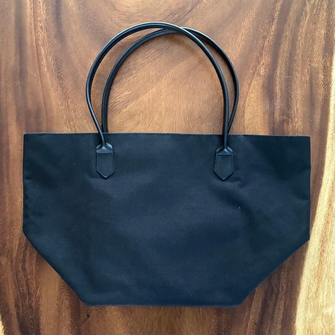 【エルベシャプリエ 】1425C コーデュラ 舟型 レザーハンドルショルダー L