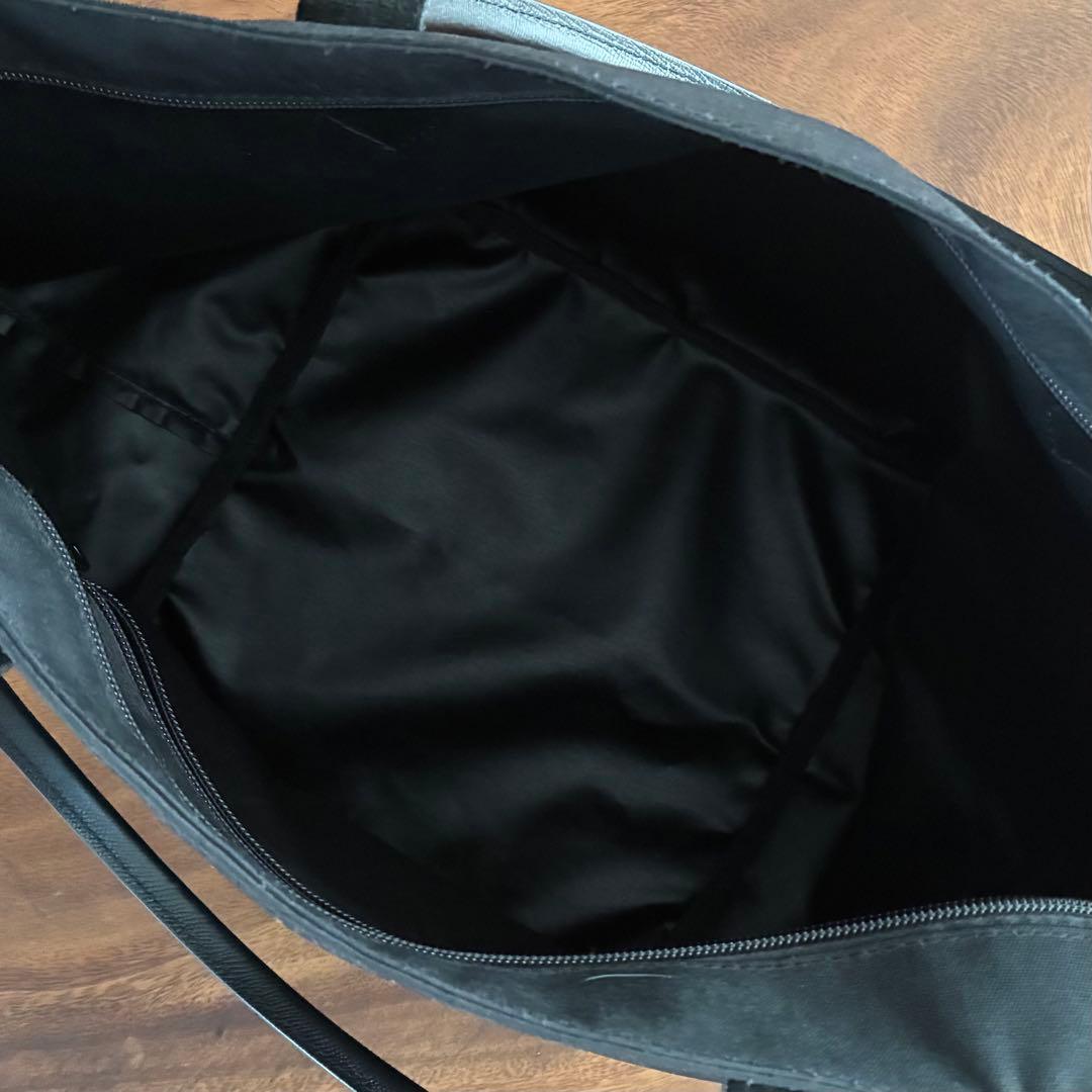 【エルベシャプリエ 】1425C コーデュラ 舟型 レザーハンドルショルダー L