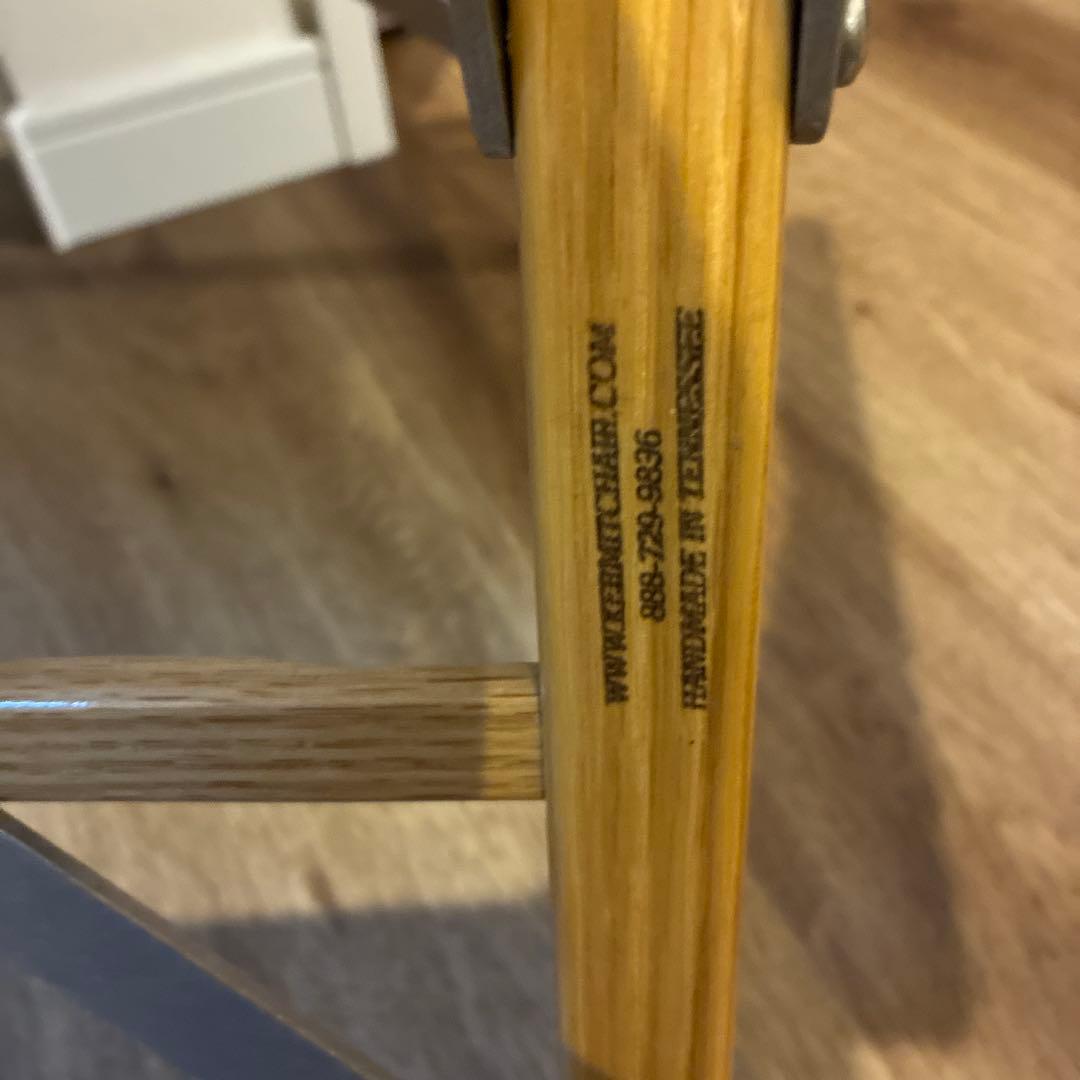 最終価格　美品！レア！　カーミットチェア　アメリカ製　別注サイドテーブル付き