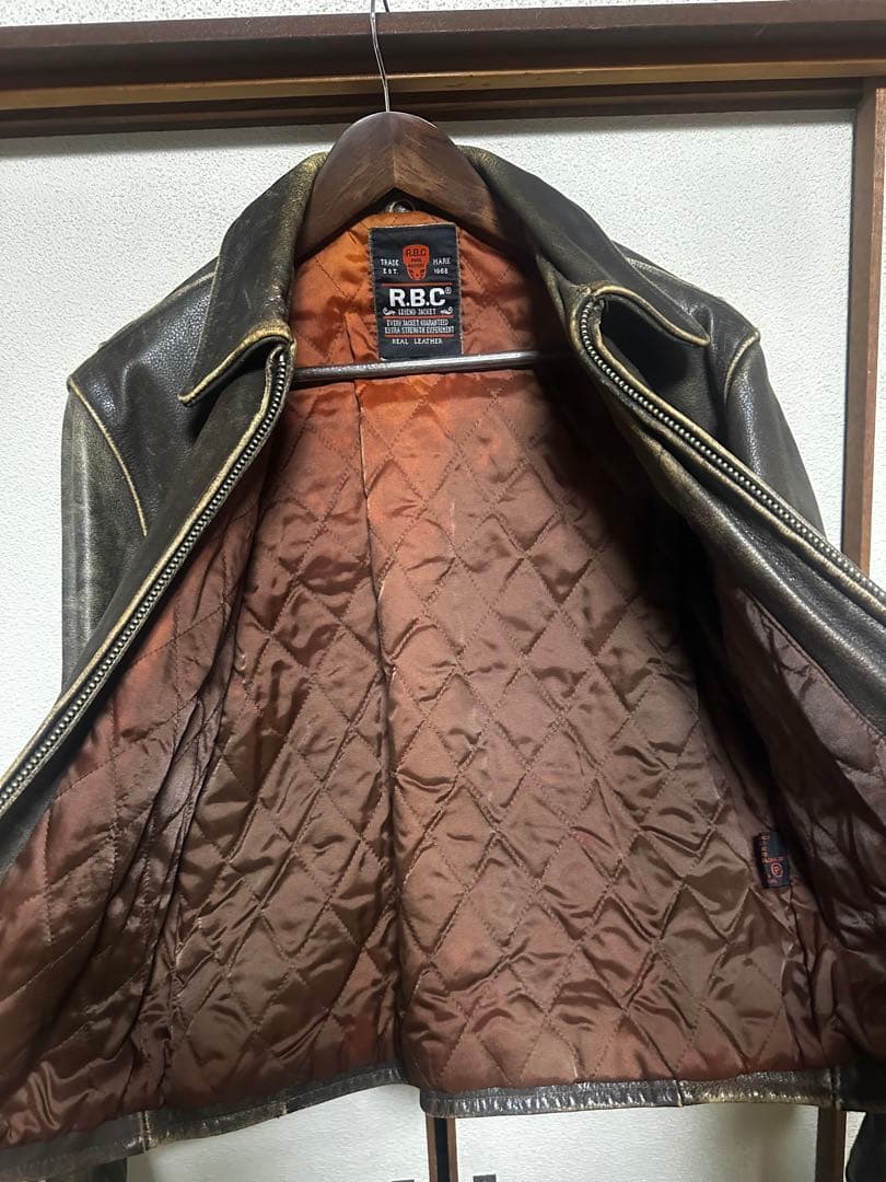 R.B.C. レジェンドジャケット ダークブラウン