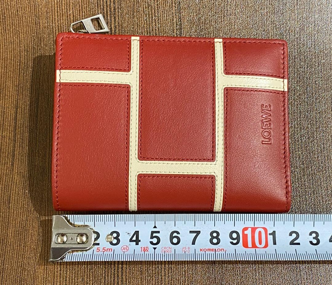 【くさもち】【美品】ロエベ LOEWE 2025秋冬コンパクト 財布