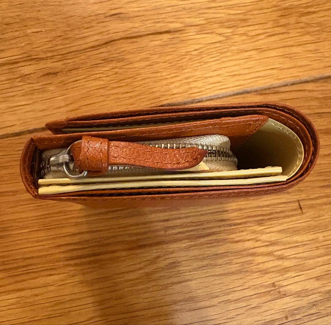 美品！土屋鞄製造所 本革レザー 二つ折り財布 バイカラー 限定 ユニセックス