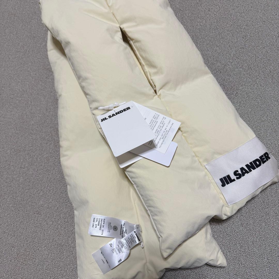 JIL SANDER DOWN SCARF 01 DUNE 最終価格