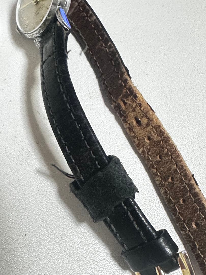 オリジナルヴィンテージ エルメス 手巻き腕時計 ランニングウォッチ15石 稼働品