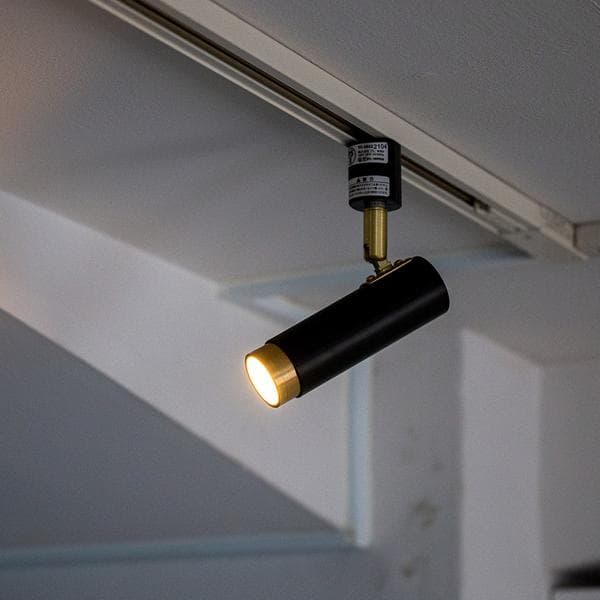 スポットライトx2 と ダクトレールのセット｜TIC