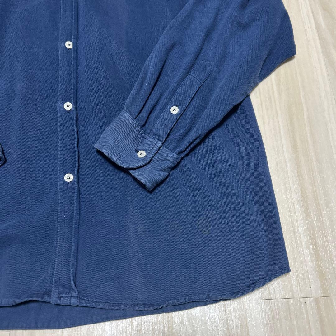 90s ステューシー シャツ コットン made in USA　紺タグ Ｌサイズ