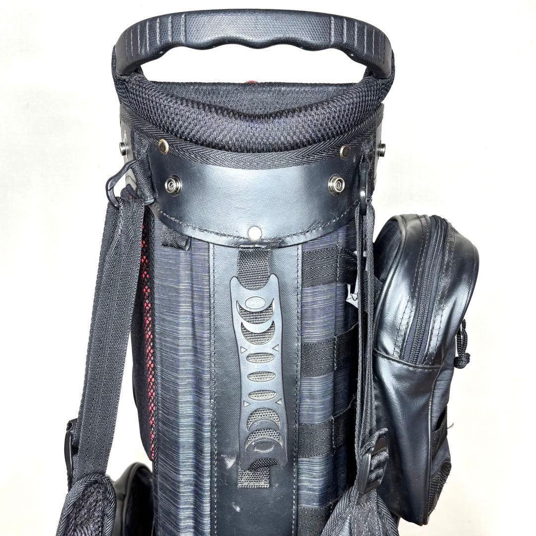 【OAKLEY RED CODE】キャディバッグ フード付き　オークリー　ゴルフ