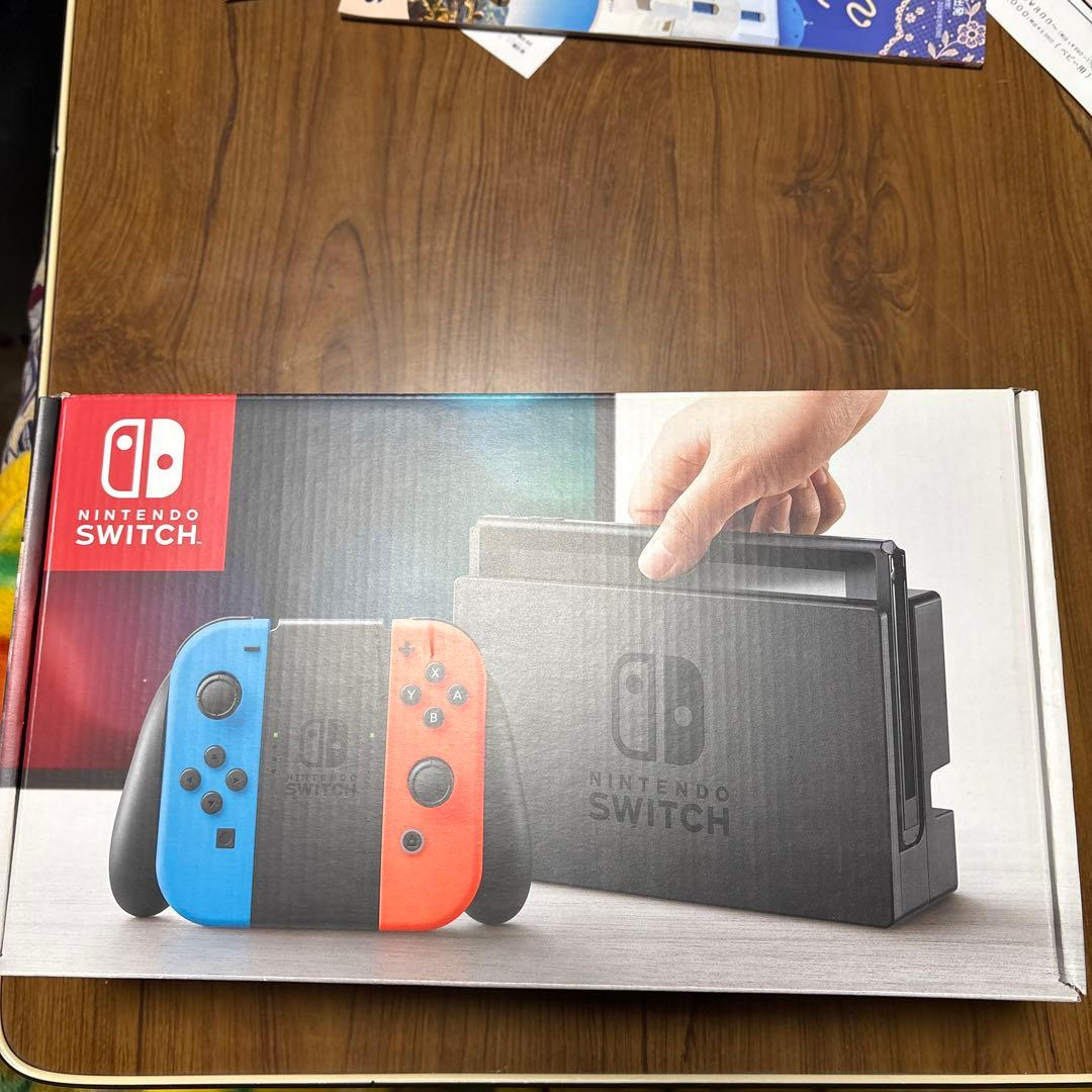 Nintendo Switch 本体 ネオンブルー/レッド　内蔵品9点抜けなし