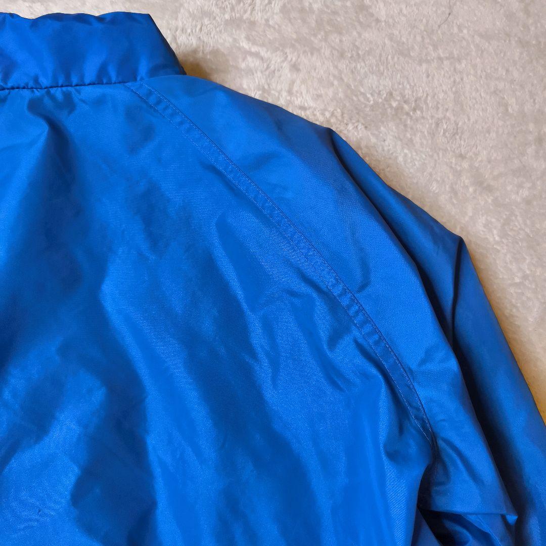 ​希少 リペア USA製 80s パタゴニア シェルドシンチラジャケット 青 S