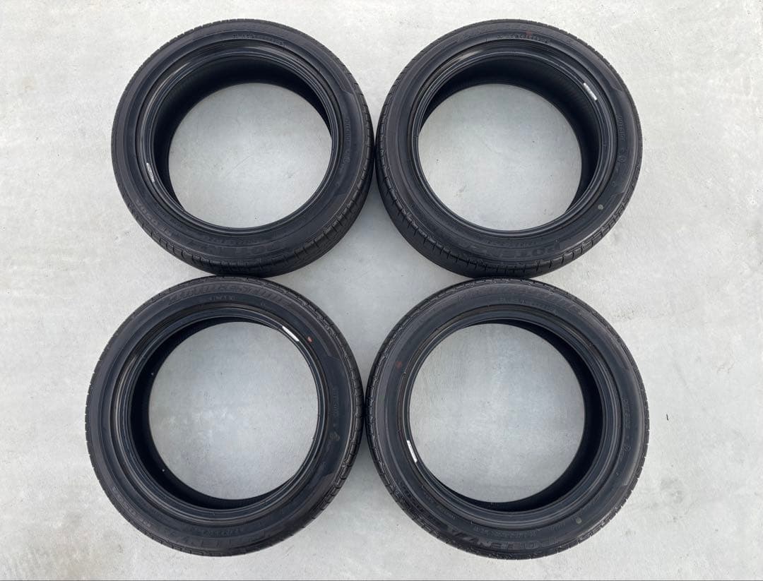 20年製 7〜8分山 ポテンザ RE050A 165/55r15 4本