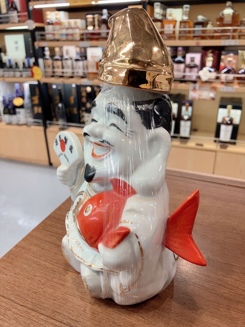 サントリー 山崎 ピュアモルト えびす型ボトル 未開栓