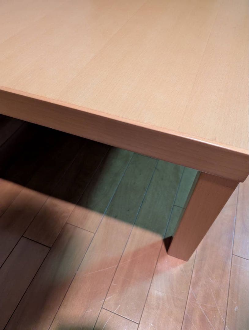 【送料込】無印良品 MUJI ローテーブル リビング ちゃぶ台 木製家具