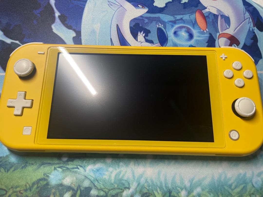Nintendo Switch Lite イエロー(箱無し)充電器SD付