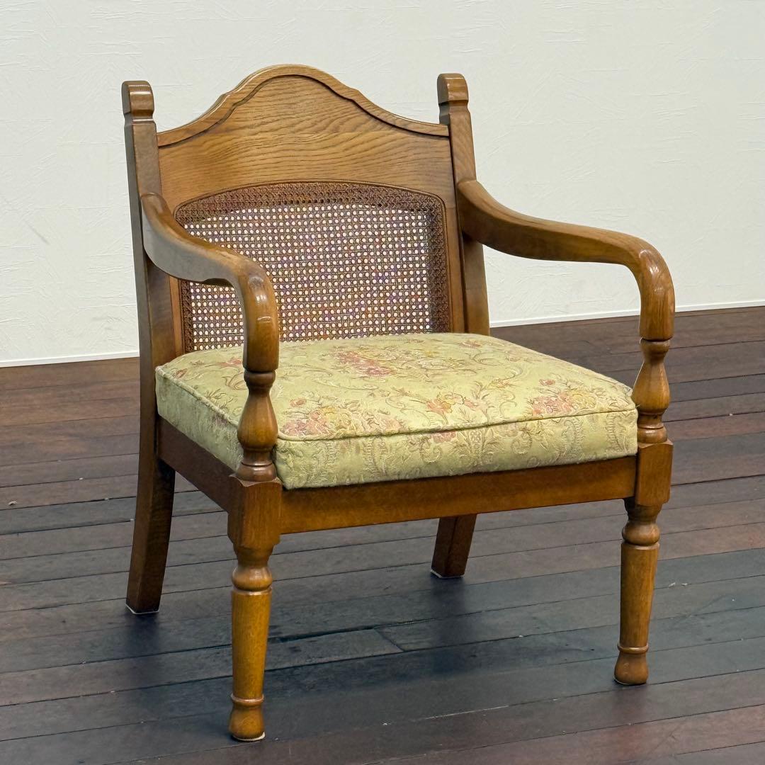 H112K30b 飛騨産業 HIDA キツツキマーク 1人掛けソファ