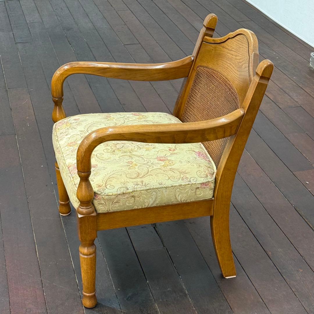 H112K30b 飛騨産業 HIDA キツツキマーク 1人掛けソファ