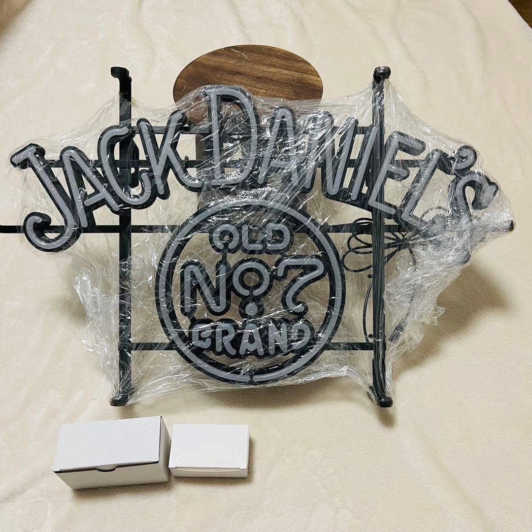 【新品未使用】ジャックダニエル　ネオン風サイン