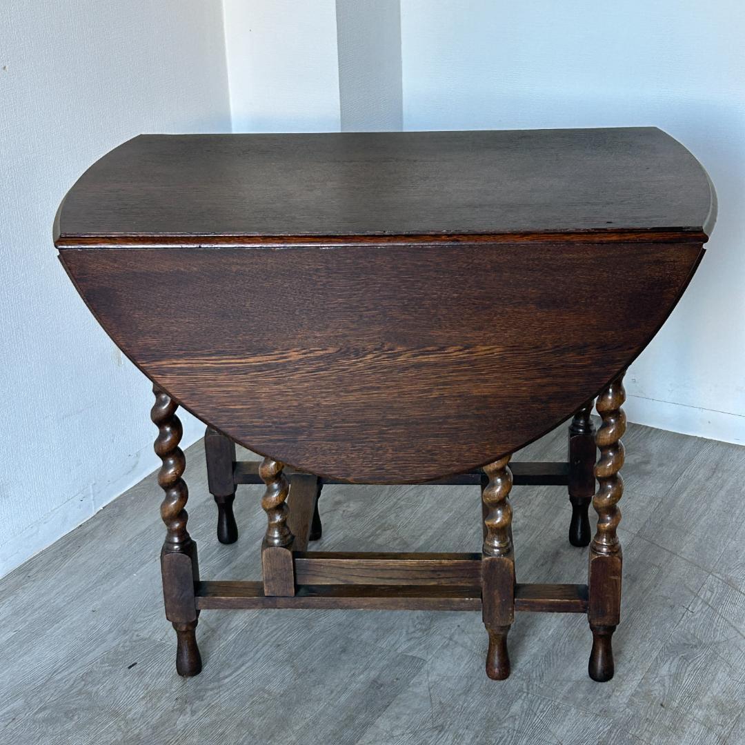 イギリス アンティーク家具 ゲートレッグテーブル 1930年頃 886A