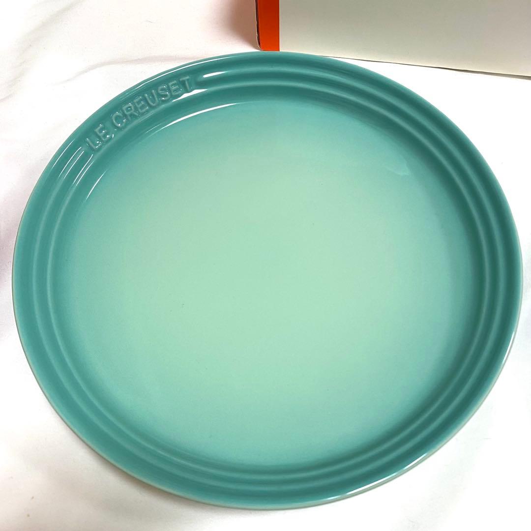 LECREUSET ネオラウンドプレート22cm レインボー　5枚セット