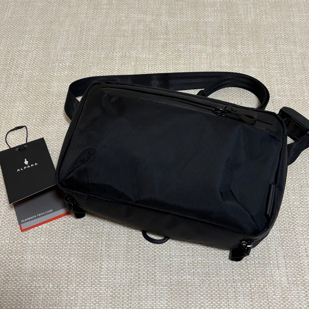 【ほぼ新品】 Alpaka Element Tech Case X pac 黒